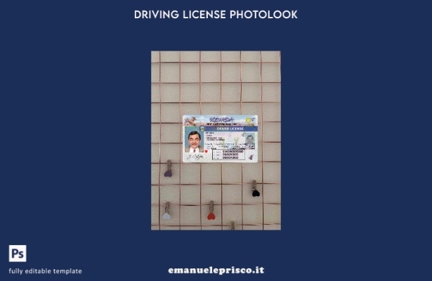 modello FRONTALE photolook USA Nevada DL stile verificato